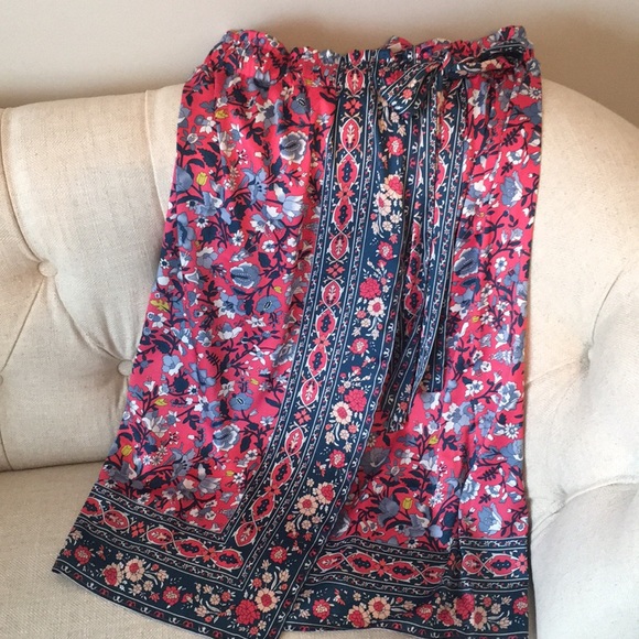 LOFT Skirts Silky Loft Maxi Skirt Poshmark
